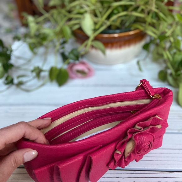 Gorgeous Big Buddha Hot Pink Wristlet - Picture 7 of 10